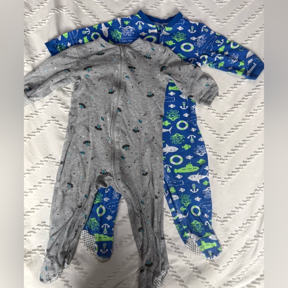 George Footed One-Pieces - 6 Pack - Picture 5 of 8